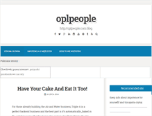 Tablet Screenshot of oplpeople.com